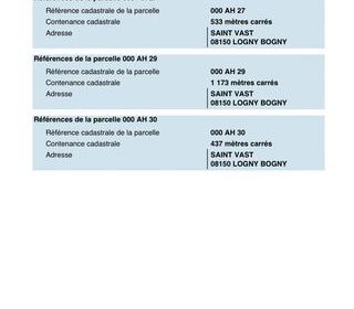  Terrain � vendre 2143 m�