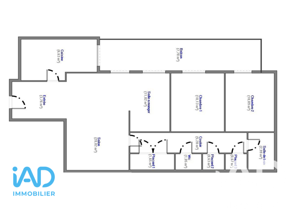 � vendre  Appartement Paris 20