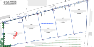  Terrain � vendre 966 m�