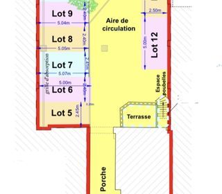  Parking / Garage � vendre 12 m�