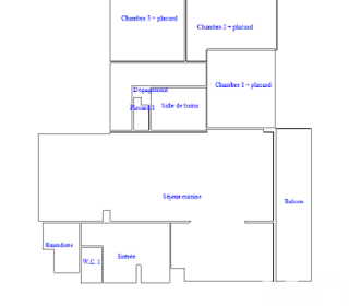  Appartement � vendre 5 pi�ces 91 m�