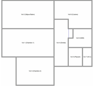  Appartement � vendre 3 pi�ces 69 m�