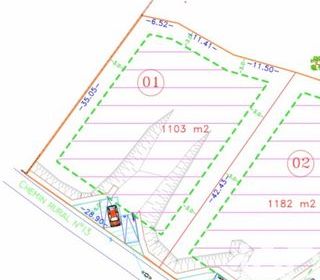  Terrain � vendre 1103 m�