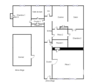  Appartement � vendre 5 pi�ces 104 m�