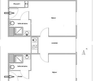  Appartement � vendre 3 pi�ces 38 m�
