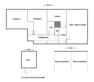  Appartement � vendre 3 pi�ces 68 m�