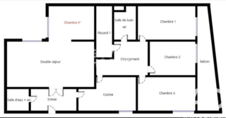  Appartement � vendre 5 pi�ces 127 m�