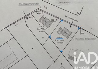  Terrain � vendre 774 m�