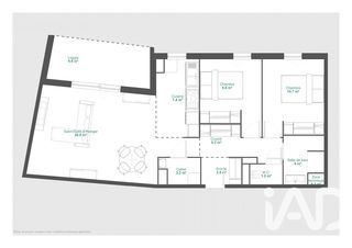  Appartement � vendre 3 pi�ces 70 m�