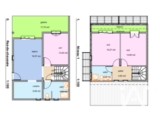  Maison � vendre 4 pi�ces 88 m�