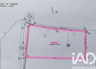  Terrain � vendre 1200 m�