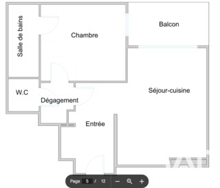  Appartement � vendre 2 pi�ces 50 m�