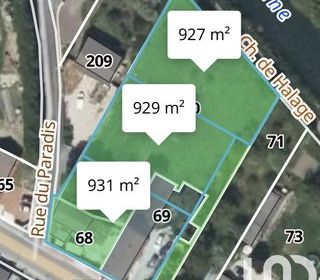  Terrain � vendre 927 m�