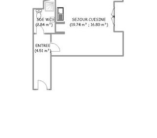  Appartement � vendre 1 pi�ce 24 m�