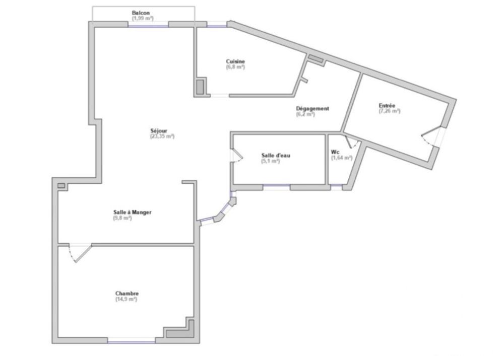 � vendre  Appartement Paris 16