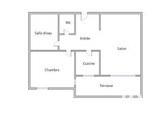  Appartement � vendre 2 pi�ces 50 m�