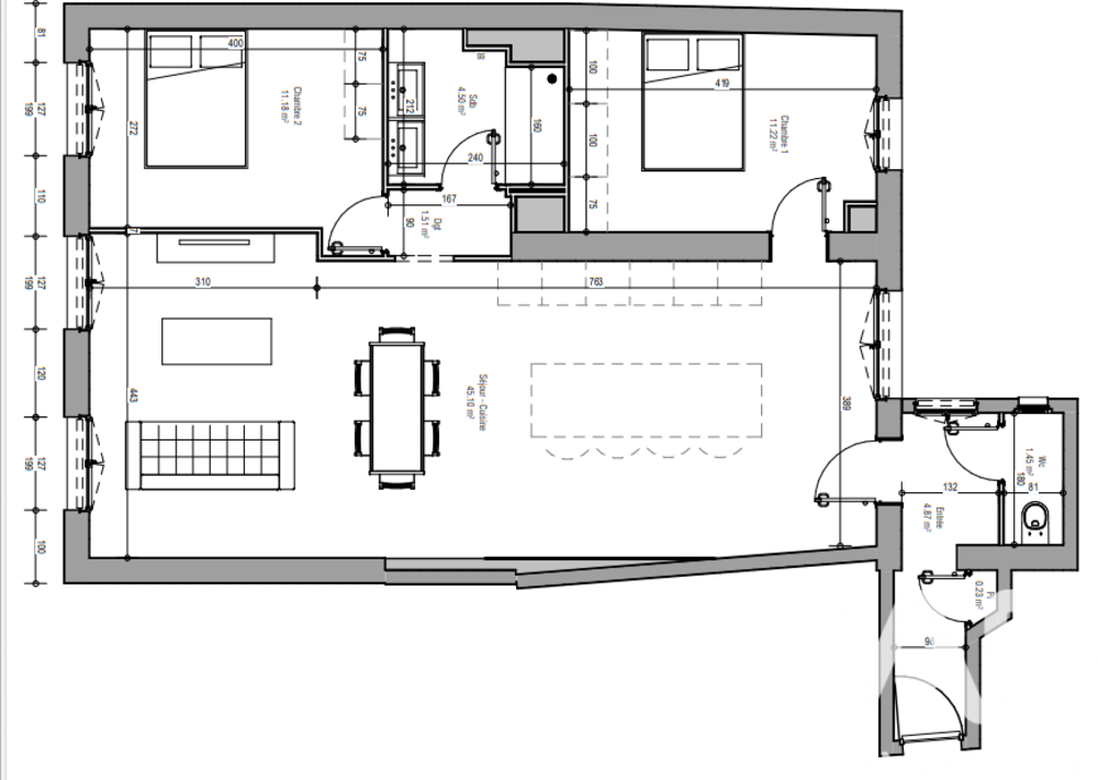 � vendre  Appartement Bordeaux (33000)
