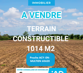  Terrain � vendre 1014 m�
