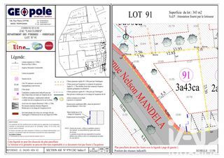  Terrain � vendre 343 m�