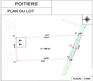  Terrain � vendre 380 m�