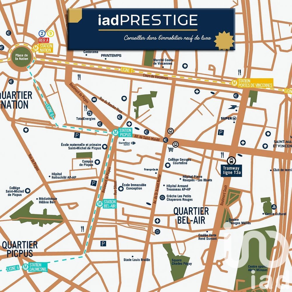 � vendre  Appartement Paris 12