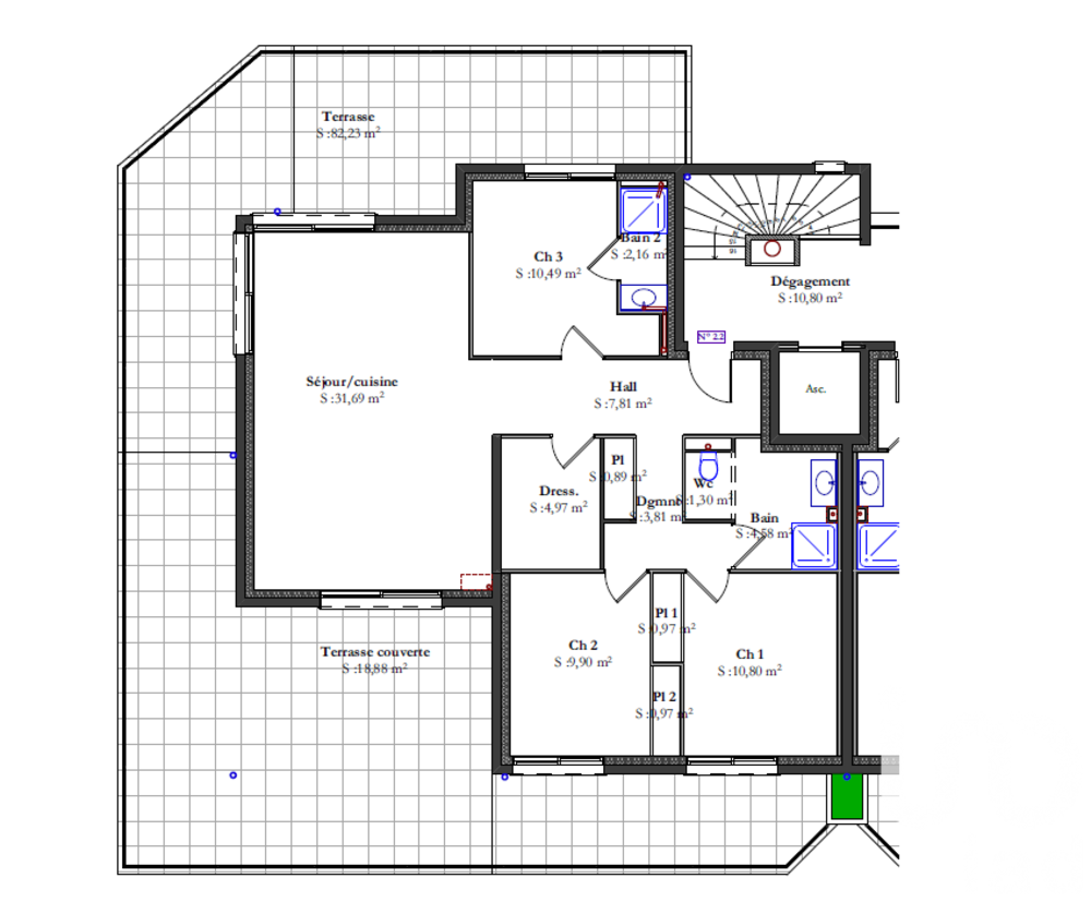 � vendre  Appartement Saint-Rapha�l (83700)