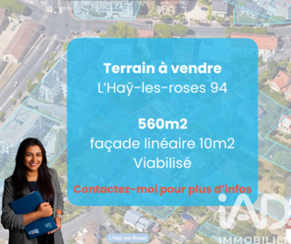  Terrain � vendre 560 m�
