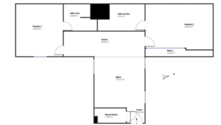  Appartement � vendre 3 pi�ces 55 m�