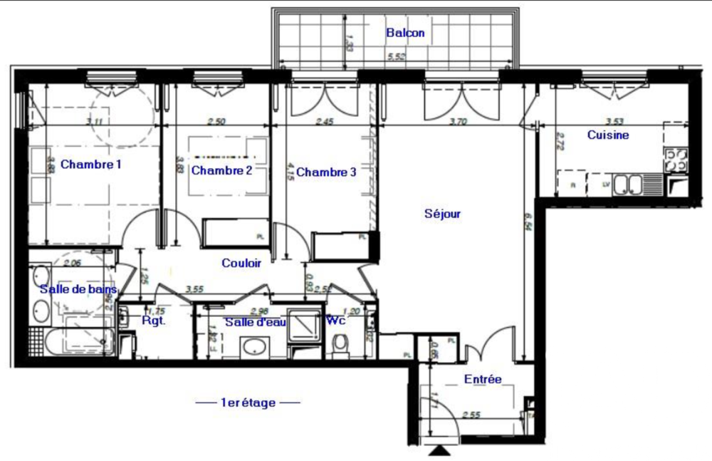 � vendre  Appartement Rueil-Malmaison (92500)