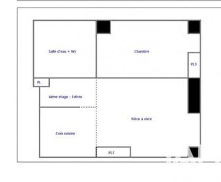  Appartement � louer 2 pi�ces 21 m�