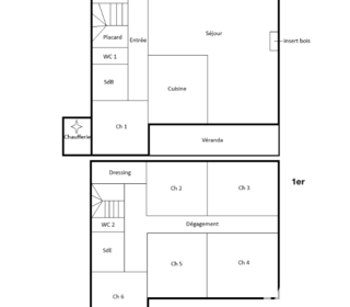  Maison � vendre 9 pi�ces 186 m�