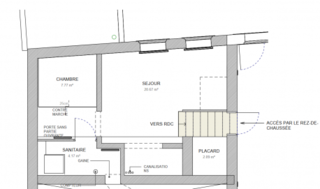  Appartement � vendre 3 pi�ces 33 m�