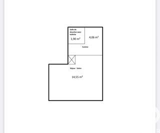  Appartement � vendre 1 pi�ce 21 m�