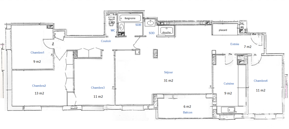 � vendre  Appartement Saint-Cloud (92210)