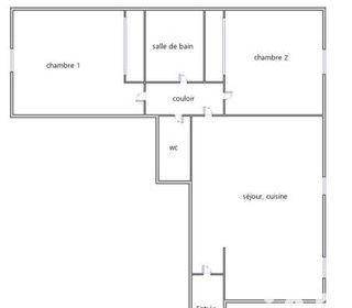  Appartement � vendre 3 pi�ces 54 m�