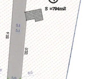  Terrain � vendre 794 m�