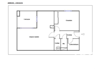  Appartement � vendre 2 pi�ces 45 m�