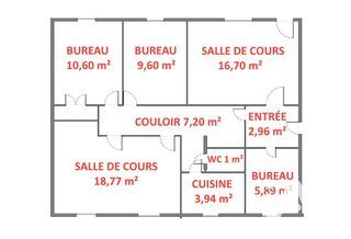  Appartement � vendre 5 pi�ces 77 m�