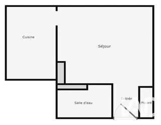  Appartement � vendre 1 pi�ce 23 m�