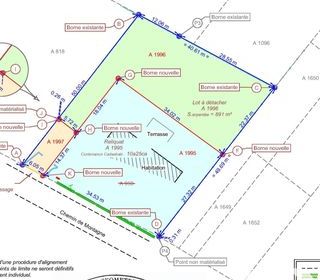  Terrain � vendre 891 m�
