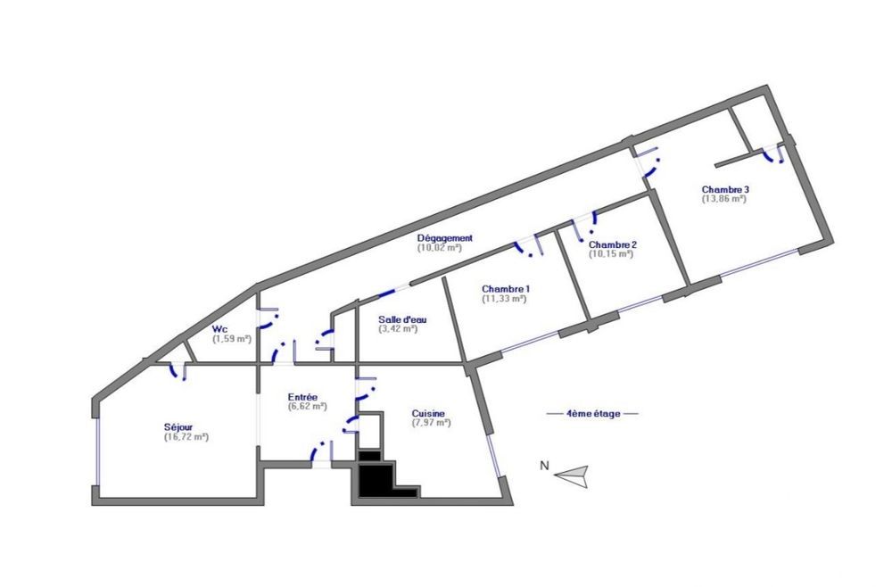 � vendre  Appartement Paris 12