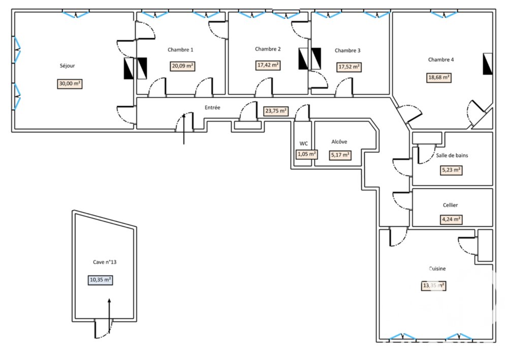 � vendre  Appartement Lyon 3