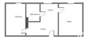  Appartement � vendre 2 pi�ces 34 m�