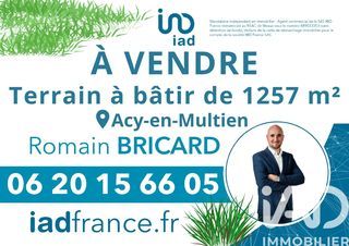 Terrain � vendre 1257 m�
