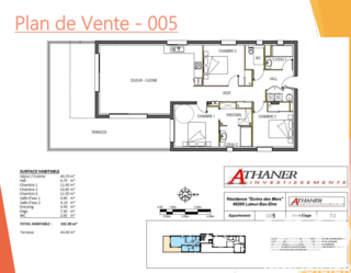  Appartement � vendre 4 pi�ces 103 m�