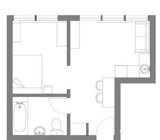  Appartement � vendre 1 pi�ce 25 m�