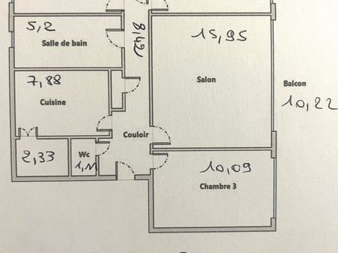   Vente Appartement 4 pi�ces Appartement - 4 pi�ce(s) - 73 m�