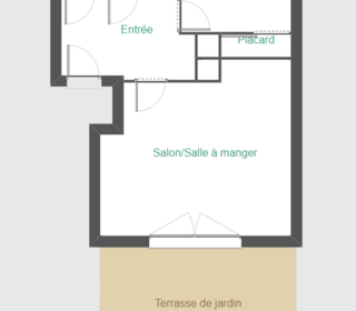  Appartement � vendre 2 pi�ces 42 m�