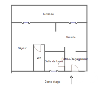  Appartement � vendre 4 pi�ces 79 m�
