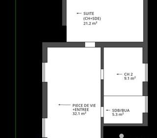  Appartement � vendre 3 pi�ces 65 m�